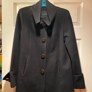 Zara swing coat 60% wool